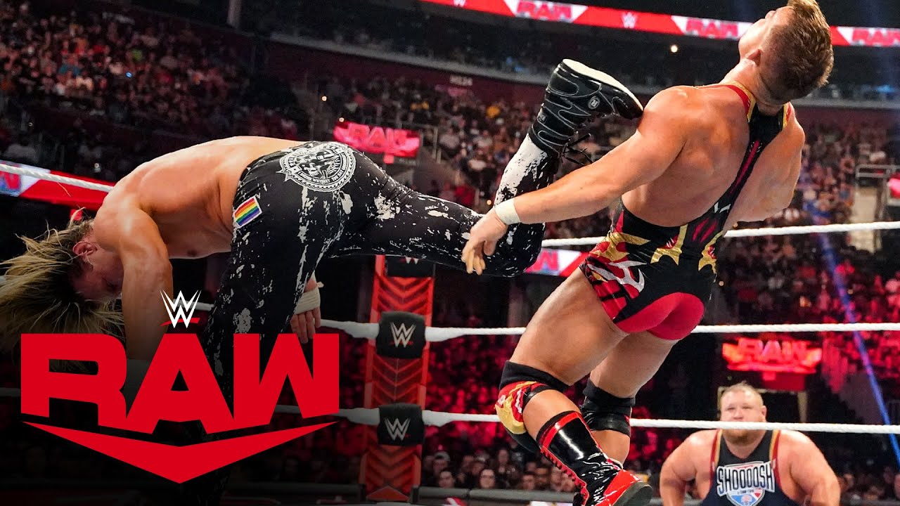 Dolph Ziggler vs. Chad Gable: Raw, Aug. 