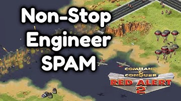Engineer spam non-stop - Red Alert 2 - Allied mission 11 Fallout