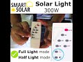 Smart solar light 300w
