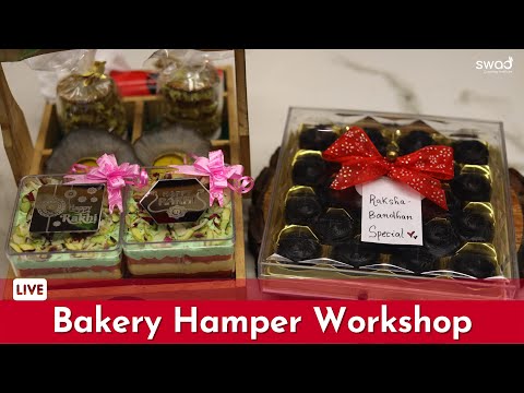 Bakery Hamper Workshop | Rasmalai Cookies | Cappuccino Brownie Bite | Cassata Tub Cake | Dessert Box