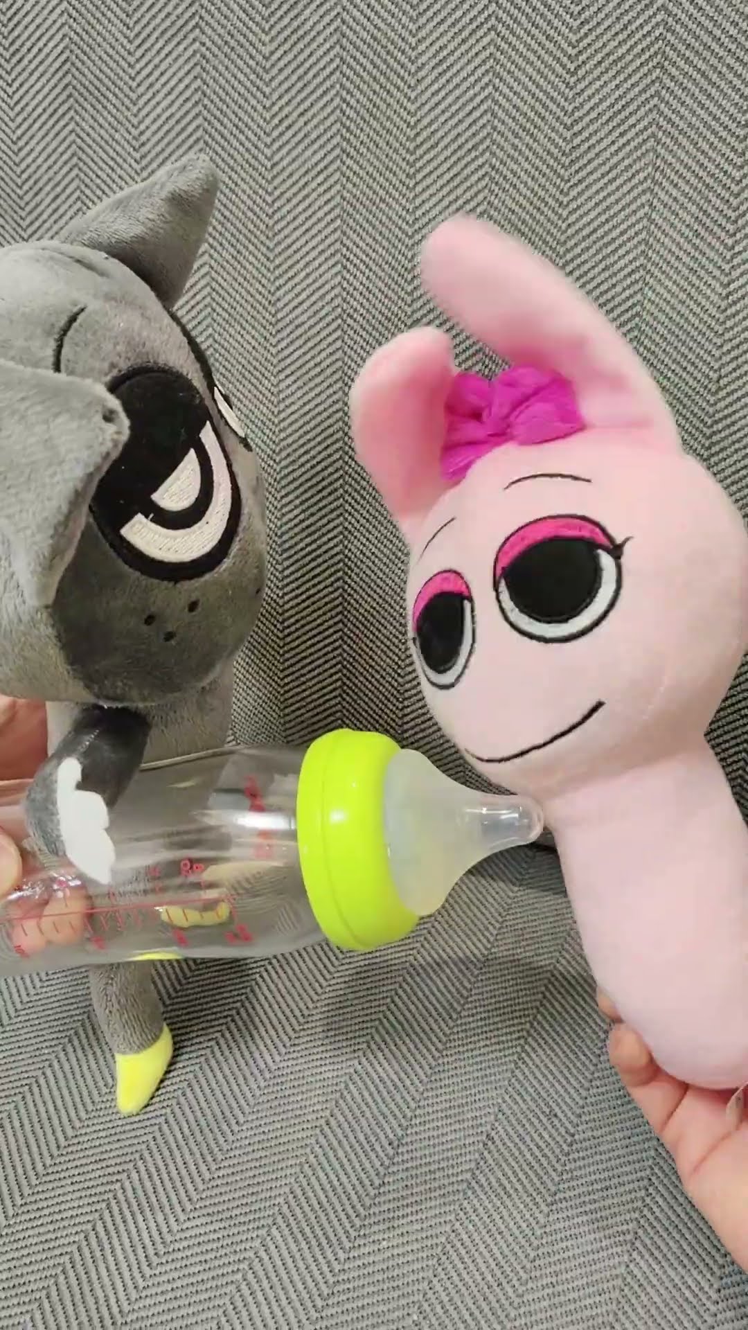 Pinki doesn't like milk