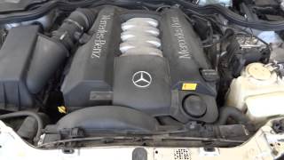 For sale, 2001 Mercedes Benx E430 AWD engine with 82,223 miles
