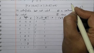 GATE CSE 2004 solution | Mathematical Logic