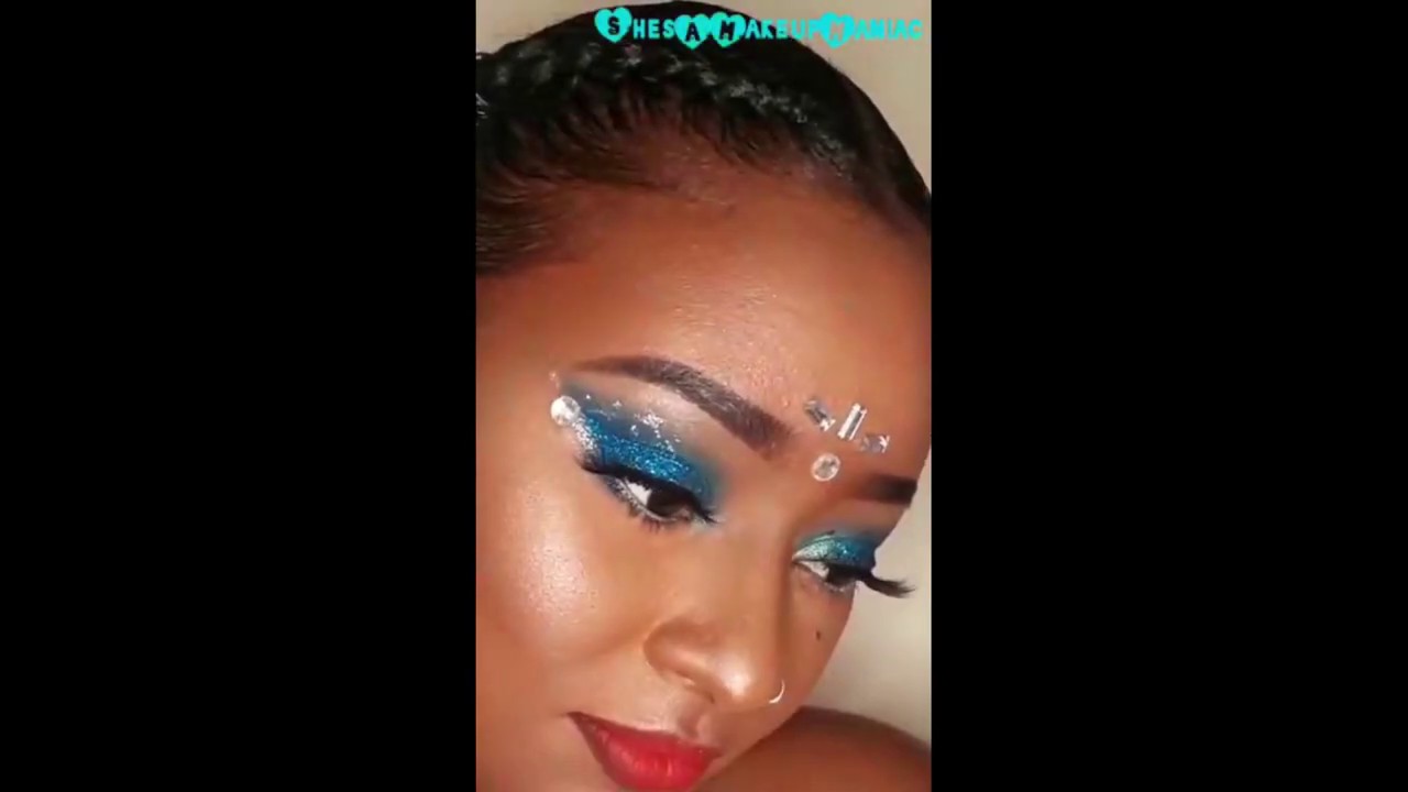 HolidayGlam Makeup Tutorial - BlueGlitterGlam  