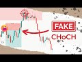 Comment identifier un fake choch   supply  demand  liquidit