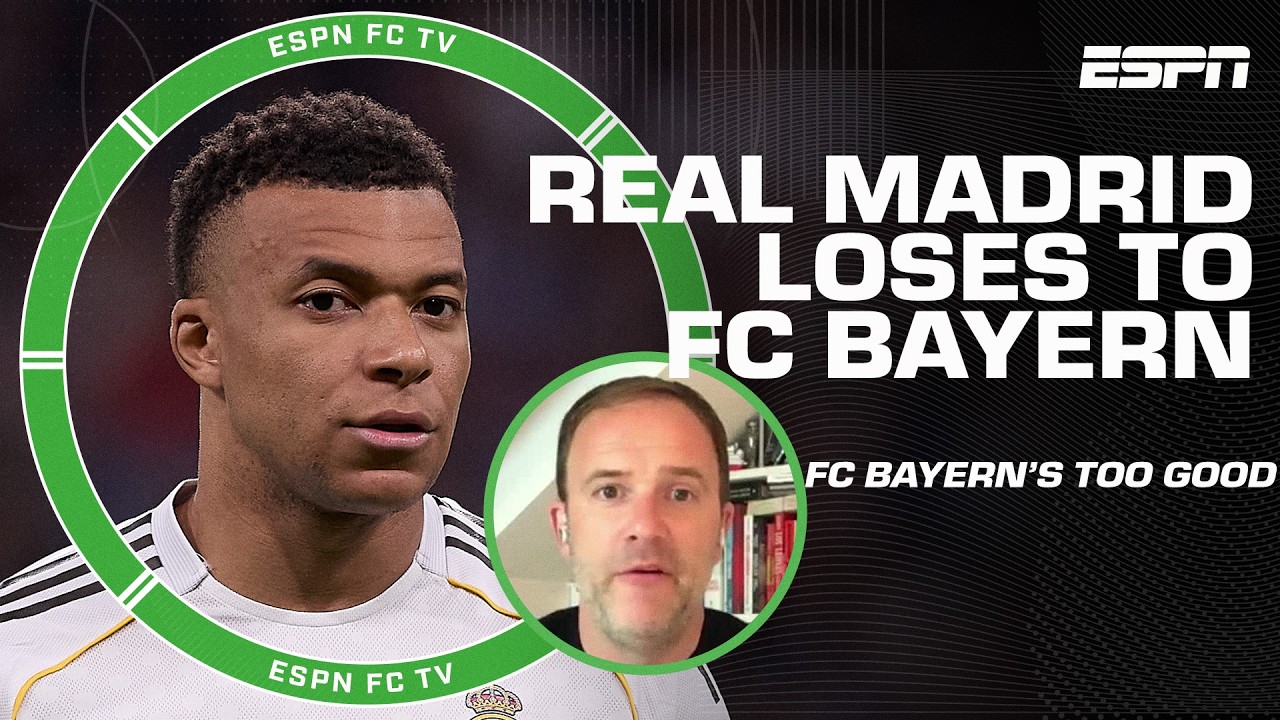 Real Madrid looked a level BELOW FC Bayern in EVERY LEVEL 😬 - Sid Lowe |  ESPN FC