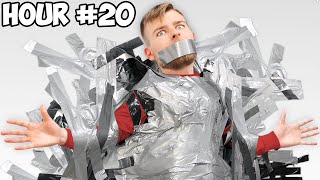 Duct Taped To A Wall For 24 Hours