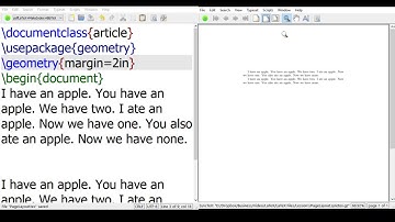 LaTeX -  Page Layout
