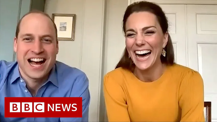 Coronavirus: William and Kate video call key workers' children - BBC News