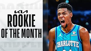 Brandon Miller's February Highlights | Kia NBA Eastern Conference Rookie of the Month #KiaROTM