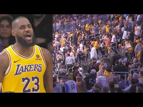 Lakers Disrespected By Their Own Crowd Leaving Early In Game 3 vs Nuggets! Lakers vs Nuggets