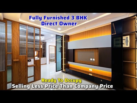 Direct Owner 📞 +91 97034 67194 [ Selling Less Price Than Company Price ] Fully Furnished 3 BHK Flat 