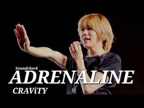 [Fancam] 250531 CRAViTY 크래비티 - Adrenaline (Soundcheck) | Kpop Masterz in Kuala Lumpur
