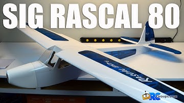 SIG Rascal 80 EG Unboxing - RCGroups Review