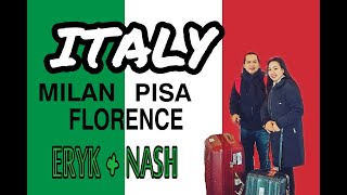 Italy Milan Florence Pisa