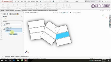 Cắt Sheet Metal thành nhiều Bodies trong SolidWorks