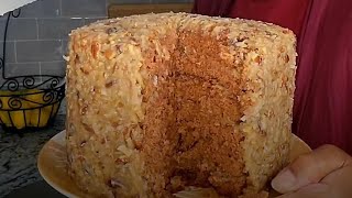 Six Layer German Chocolate Cake 