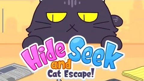 Hide and Seek Cat Escape #satisfying #gameplay #catvideos #hideseek #games #funnycat #cat #escape 