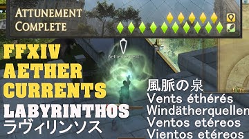 Aether Currents Labyrinthos - FFXIV Endwalker