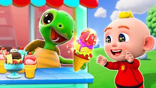 We Love Ice Cream Song - Baby Songs and More Nursery Rhymes - Little PIB Animals & Kids Songs