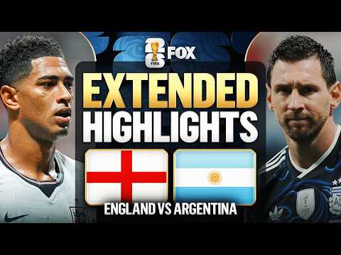 England vs Argentina Highlights 🌎🏆 2026 FIFA World Cup™ | Semifinals
