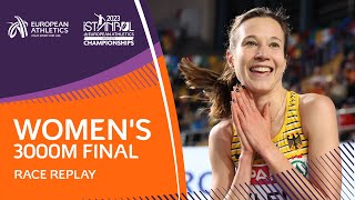 Hanna Klein seals gold | Women's 3000m Final | Full Race Replay | Istanbul 2023