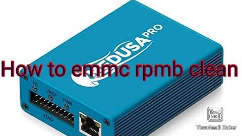 rpmb clean & dead emmc repair, life time reset medusa pro box