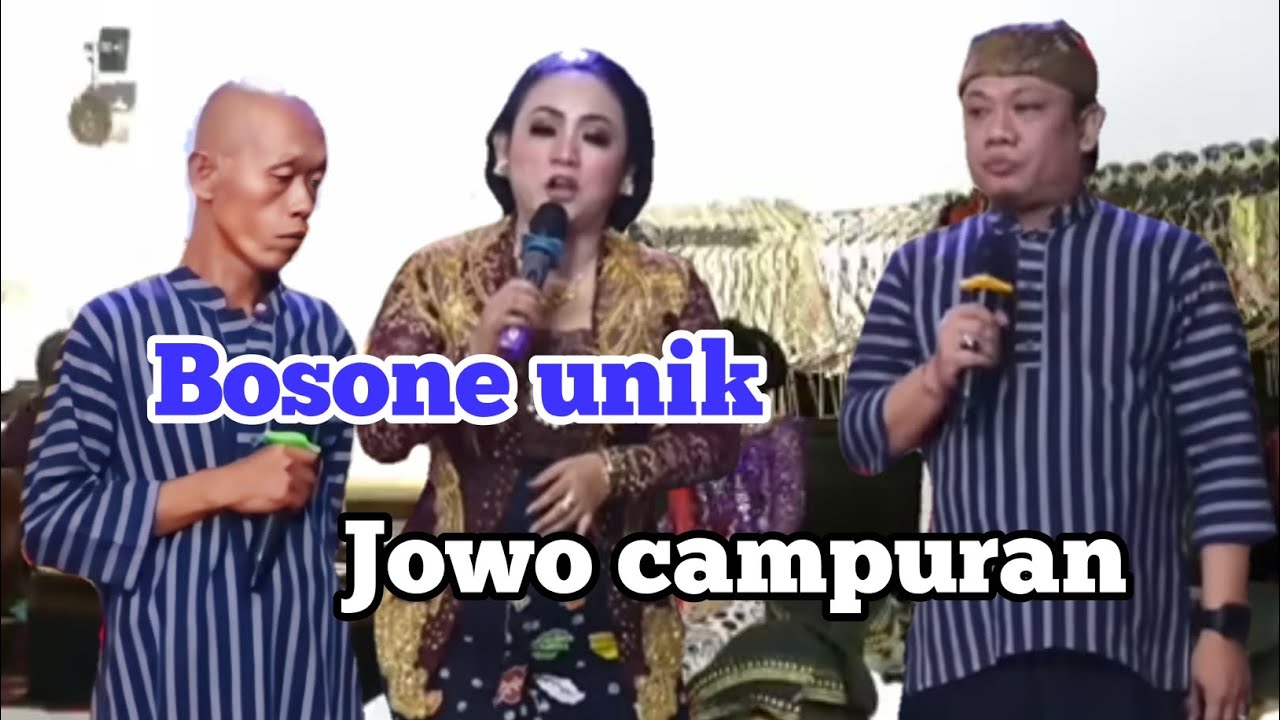 Dagelan lucu boso campuran tur unik