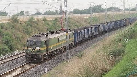 high speed freight corridor with wag 9 electric locomotive / wdfc india