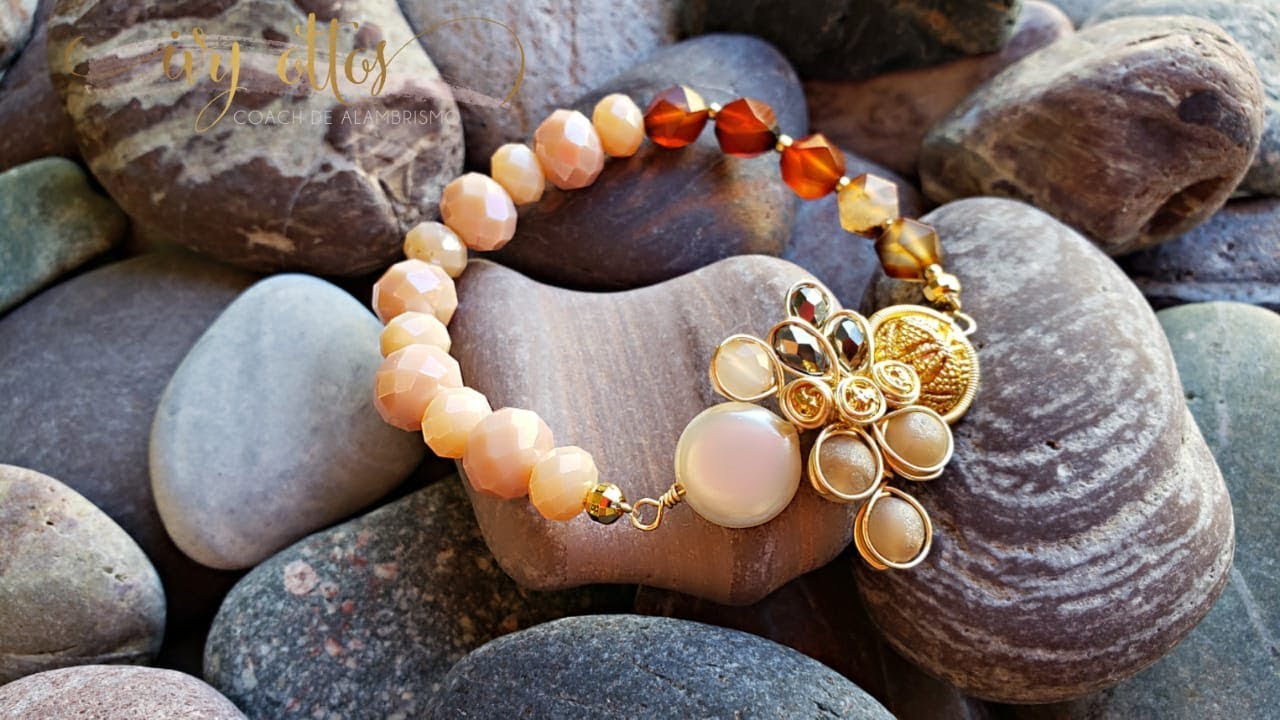 Pulsera de oro hindú - Ivy Ottos Bisuteria y alambrismo