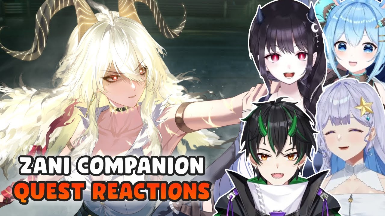 JP Vtubers Going Wild Playing Zani Companion Quest [Wuthering Waves VTubers ENG Sub]