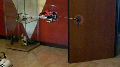 Walkera V100D01 Flybarless and double Brushless motor Indoor.