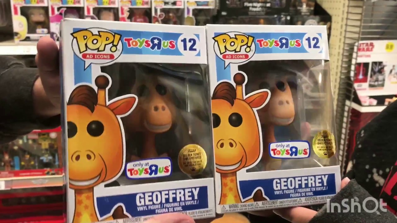 Geoffrey Toys R Us Funko Pop Exclusive For Golden Ticket Winner