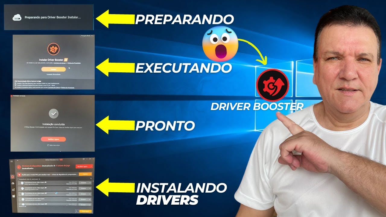 O DRIVER BOOSTER É O MELHOR PROGRAMA PARA INSTALAR DRIVER NO PC, ELE É ...