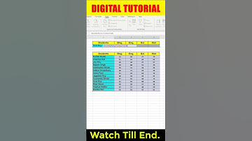 This Trick can save your Time | Xlookup Function @digitaltutorial425 #shorts #exceltutorial 🔥🔥