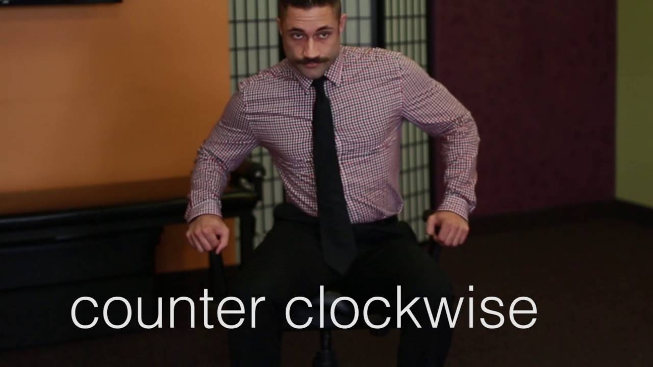 Wobble Chair Exercise DeMoss Chiropractic YouTube