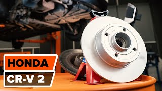Comment changer Disque de frein Honda CR-V III - guide vidéo