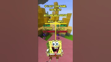 If I Guess Your Name, You