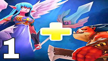 Merge Tower Defense 3D - Walkthrough Part 1 Stage 1-3 New Game - Android ios Gameplay