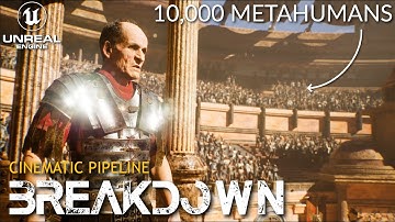 How I created a MASSIVE crowd of Metahumans for a BRUTAL Gladiator film - Unreal Engine 5, OverCrowd