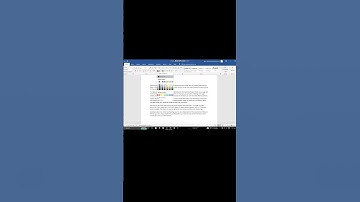 How to change the font color in ms word|Change text color|Modify text color in ms word #msword