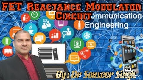 PCE_Lecture-37: Best Video of FM Generation | FET Reactance Modulator | Hindi | English