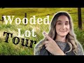 Fully wooded lot tour  just outside of johnson city tennessee