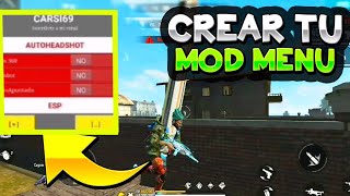 ¡TUTORIAL COMPLETO PARA CREAR TU PROPIO MOD MENU EN FREEFIRE! #CARSI69