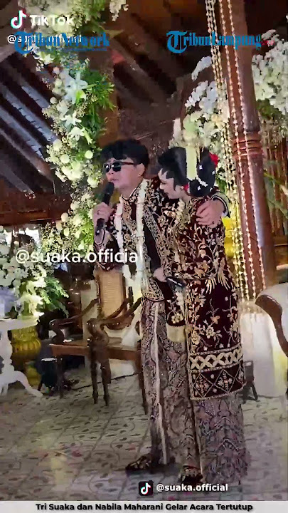 Tri Suaka dan Nabila Maharani Gelar Acara Tertutup Hanya untuk Keluarga | @TRIBUNLAMPUNGNEWSVIDEO