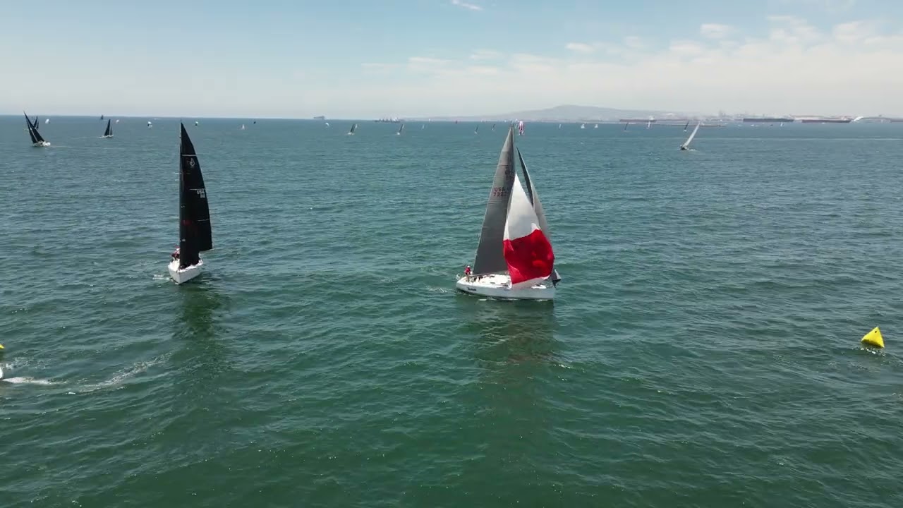 2023 LBRW   Day 2 Saturday   Race 3   Alpha Course leeward gate