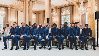 Équipe de France masculine de football - Remise de décoration