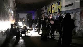 Lapd Shuts Down Underground Rave In Sepulveda Basin; Sound On Tape