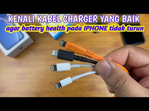 Cara Membedakan kepala charger Iphone adaptor original dan kw super. 