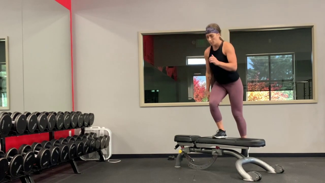 Bodyweight step ups YouTube
